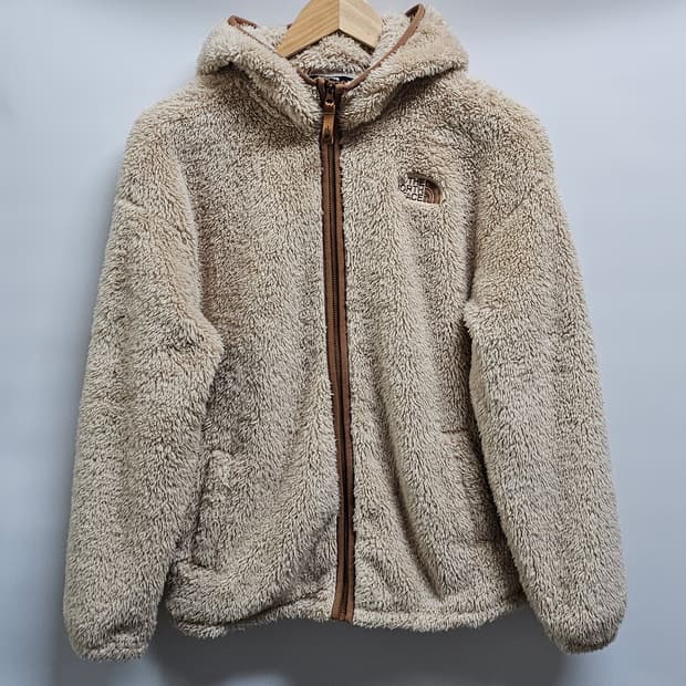 노스페이스 플리스 후드자켓 주니어160 여성55