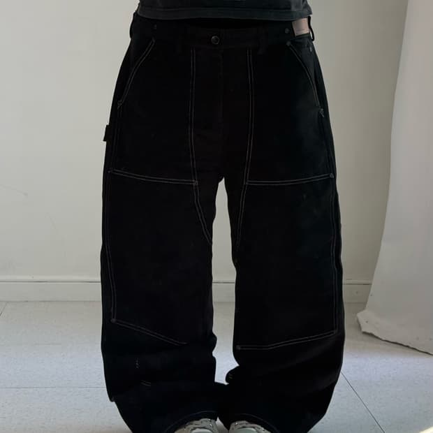 앤더슨벨 더블니 블랙 카펜터