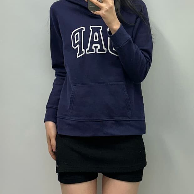 Gap 갭 네이비 후드티