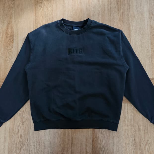 [L]kith box logo 키스 박스로고 블랙