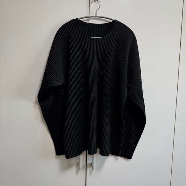 옴므플리세 이세이 미야케 슬리브 블랙 4