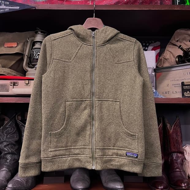 FA14 파타고니아 퀼팅 라이닝 플리스 후디 집업 자켓 N467