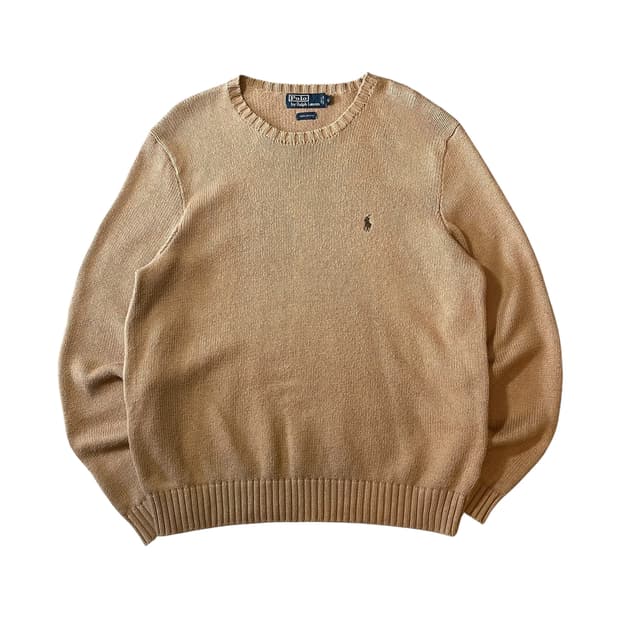 폴로 코튼 니트