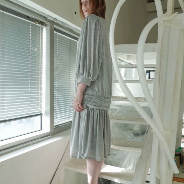 Eonts 에옹쓰 Art Nouveau Dress 그레이