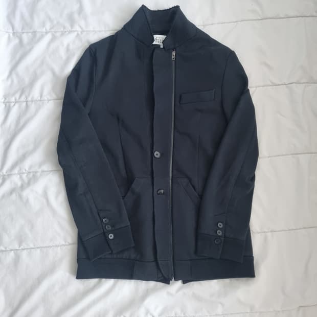 Martin margiela sweat jacket 48 black