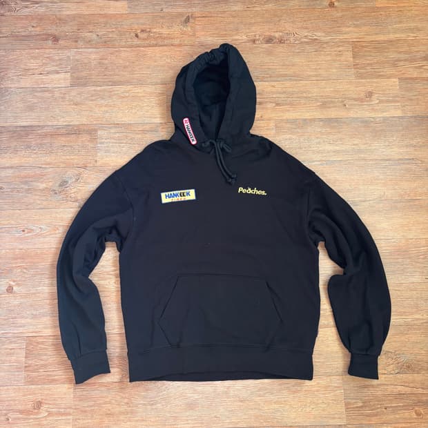 한국타이어 피치스 레이싱 후드 티셔츠 L 루즈핏 레이싱 크루