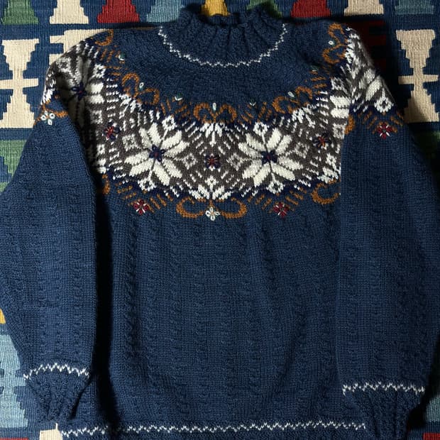 80s Dale of norway 빈티지 노르딕스웨터