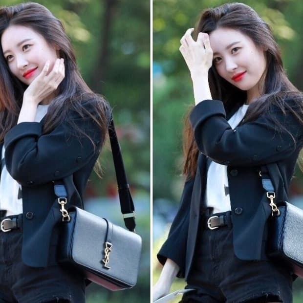 정품)급처상태양호!생로랑 유니버시티 선미가방 크로스백 숄더백