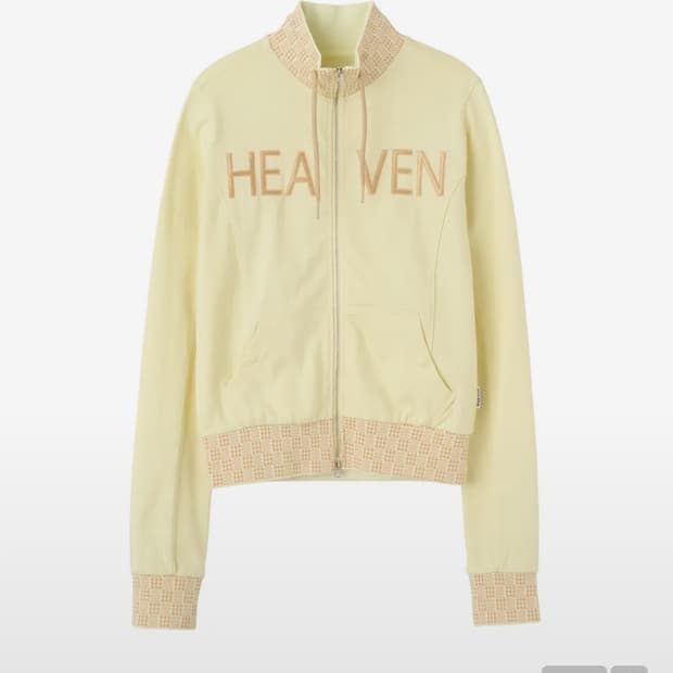 Sulptor 헤븐리 징햄 트랙 자켓 (lemon butter)
