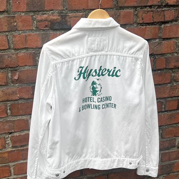 Hysteric Glamour Kinky  White Cotton JK