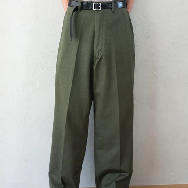 CANTATE 칸타테 칸타타 스렌 다잉 치노 올리브 30사이즈 판매합니다