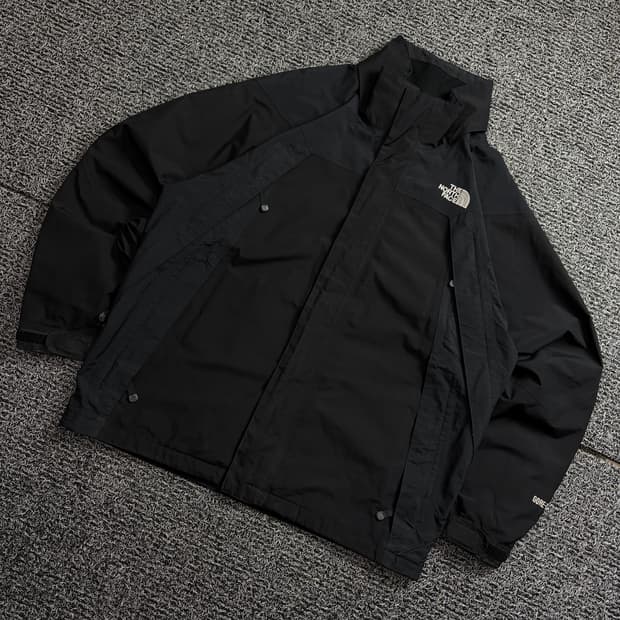 노스페이스 고어텍스 블랙 마운틴 자켓 블랙 1856