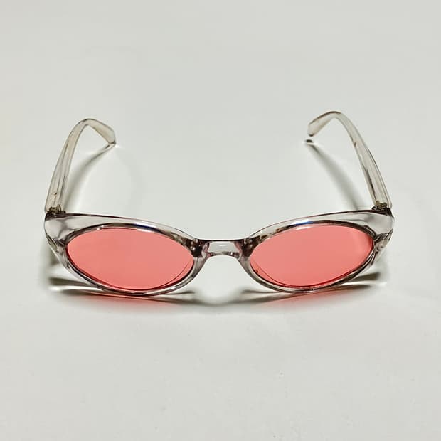구찌 빈티지 선글라스 Clear pink