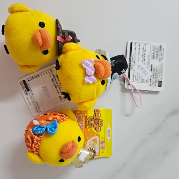 모자,왕관 키이토리 3종