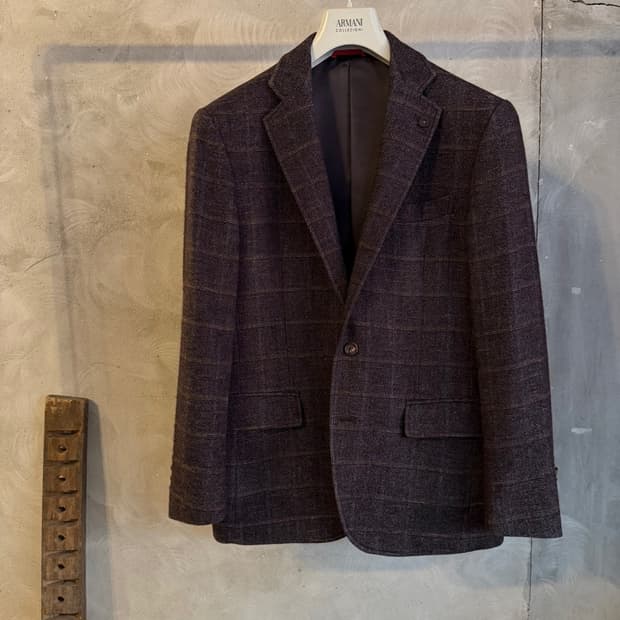 갤럭시 트위드자켓 남성100