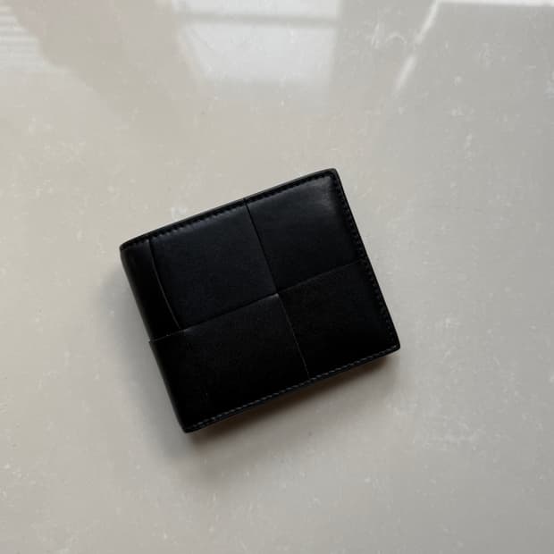 [OS] 보테가베네타 반지갑 블랙