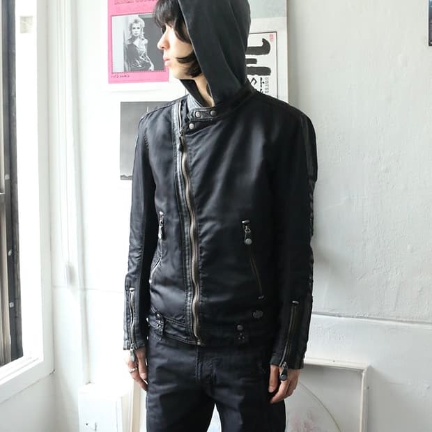 2000s 디젤 하이스피드 바이커 자켓