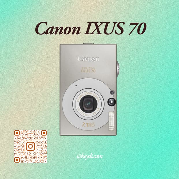 (강민경 아이브 리즈 은채) 캐논 ixus70실버 (SD1000