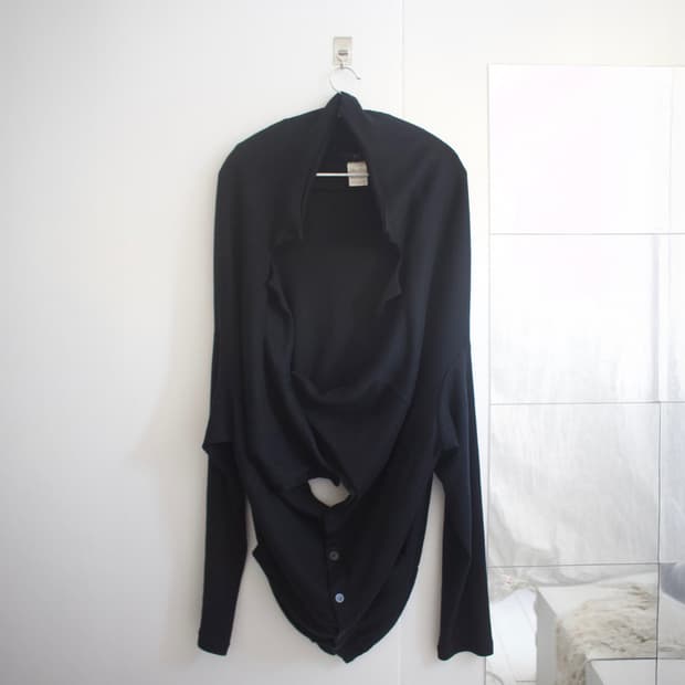 y’s double layered cardigan