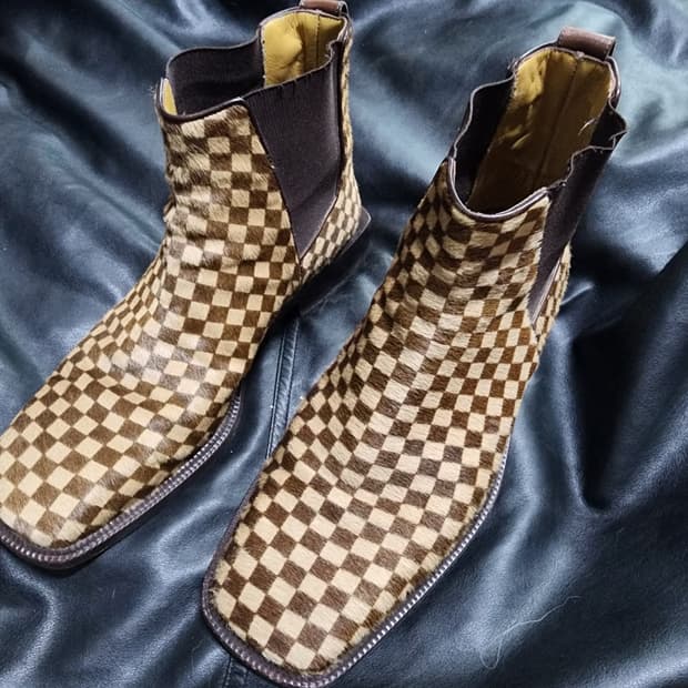 루이비통 다미에 송치 부츠 8.5 270 275 280