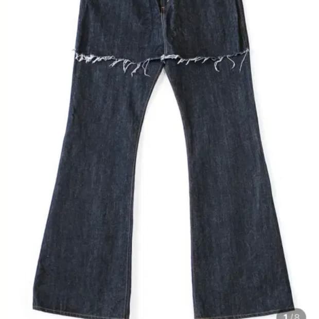 캐피탈 14oz 5P APRON SKOUSER 부츠 컷 데님