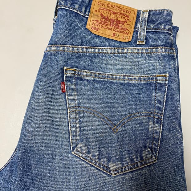 90s 리바이스 505 레귤러핏  W33 L31