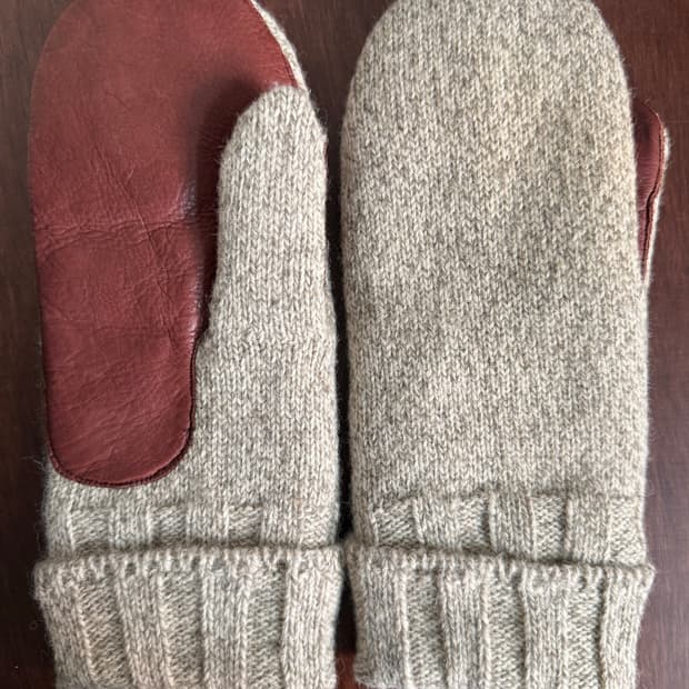 LL Bean wool glove