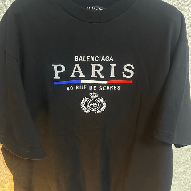 Balenciaga Paris 반팔티