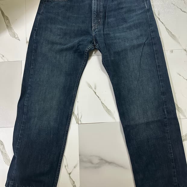 W36L34)리바이스 505 진청 데님