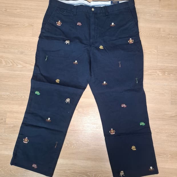 폴로 랄프로렌 자수 치노 팬츠 40/30