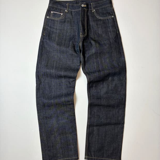 유니폼브릿지 스트레이트 생지 데님 팬츠 PN8844