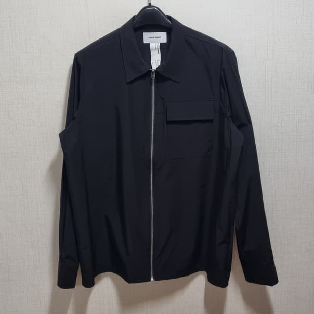 ( L ) 플라스틱프로덕트 블랙 셔츠 자켓