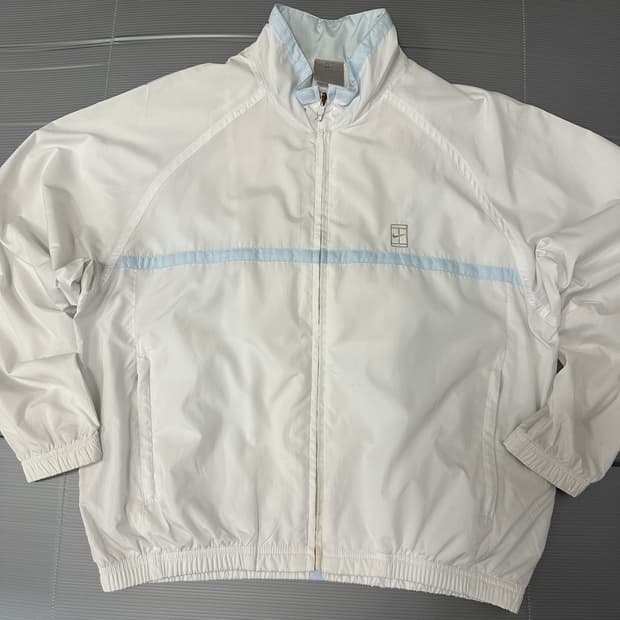 나이키 테니스 바람막이 자켓 화이트 90 