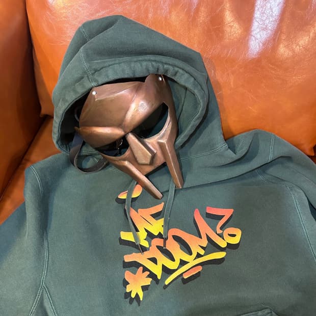 MF DOOM OD 태그 후디 그린
