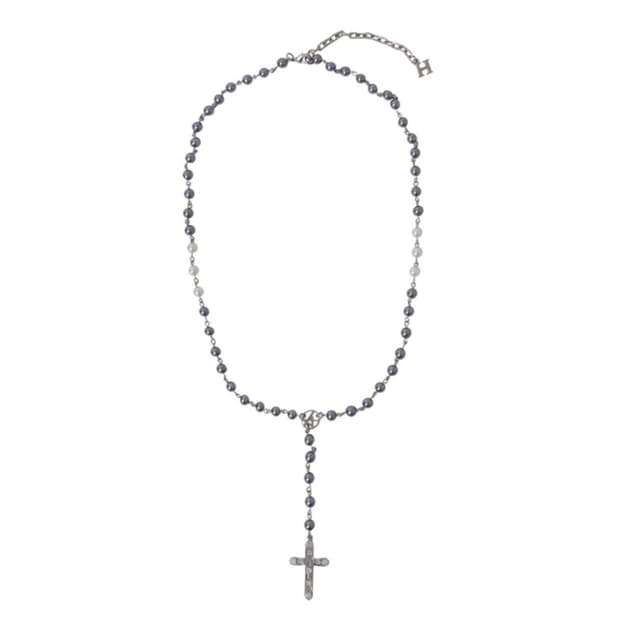 알렌느 크로스 로저리 목걸이