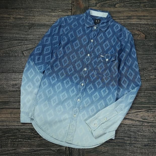 [아르마니] 나바호 패턴 그라데이션 셔츠 P01244