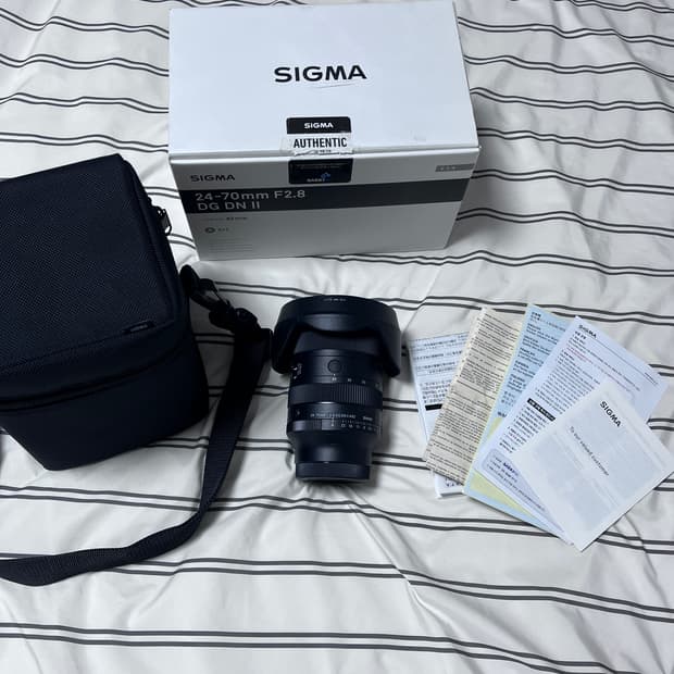 시그마 A 24-70mm F2.8 DG DN II 소니 마운트시계륵2