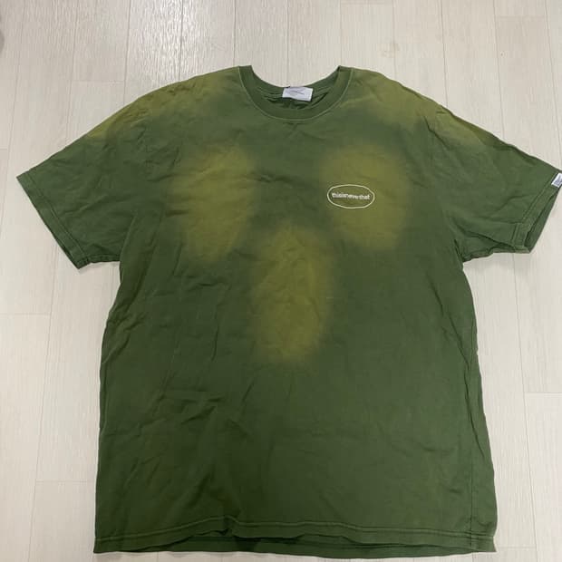 디스이즈네버댓 페이디드 로고 티셔츠