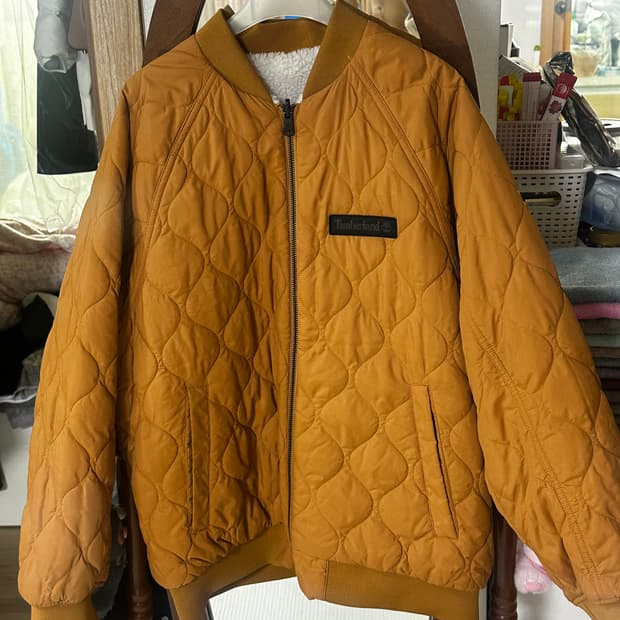 팀버랜드 퀄팅 리버시블 자켓