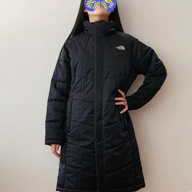 아만다 스타일 코트핏 노스페이스 롱패딩 (44~55)