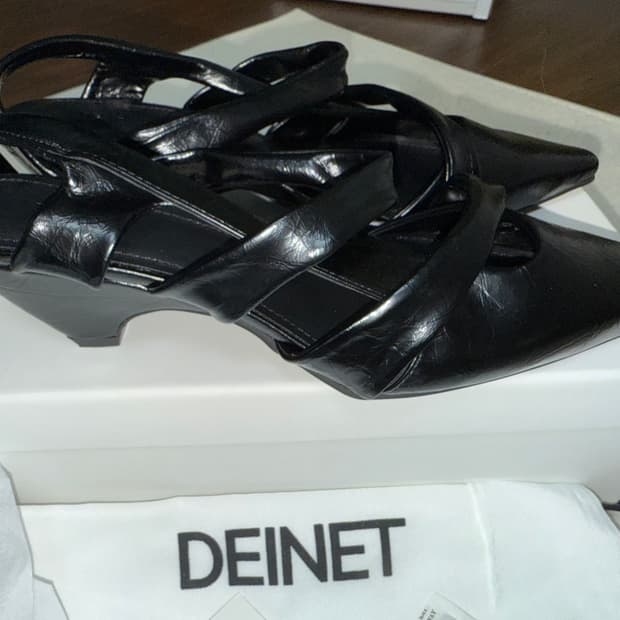 다이닛 슬링백 구두 새상품 250mm