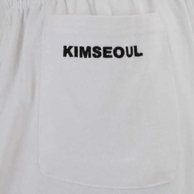 KIMSEOUL 킴서울 조거팬츠 흰색 2사이즈