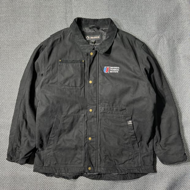 빈티지 워크 자켓 블랙 ( XL/OLD-7902 )