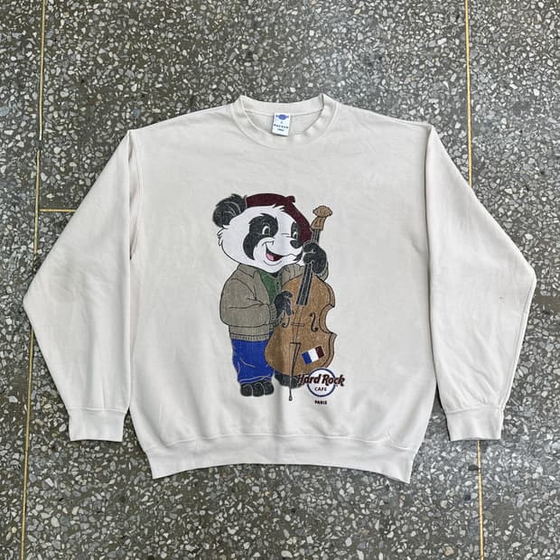하드락 카페 X PACSUN 파리 스웻셔츠 XL~XXL
