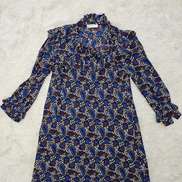 산드로 여성 실크 원피스1