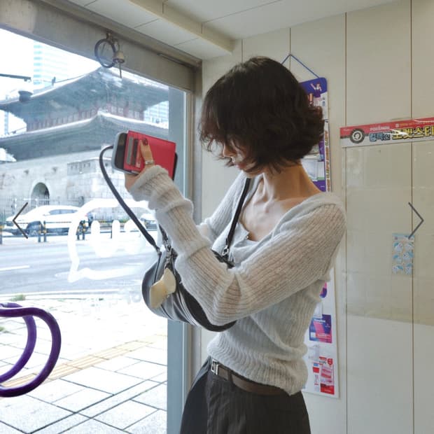 페일제이드 Hairy Lily Knit T(니트, 크림아이보리)