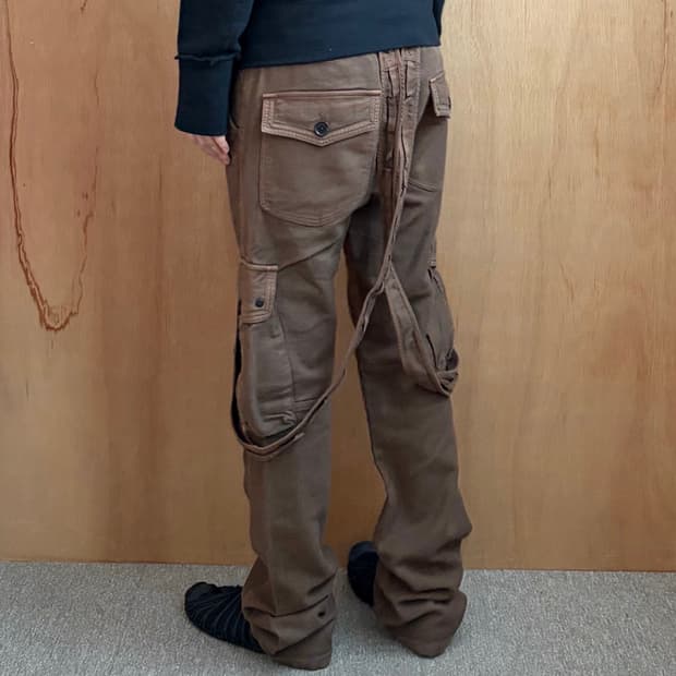 Halb 본디지 카고 팬츠