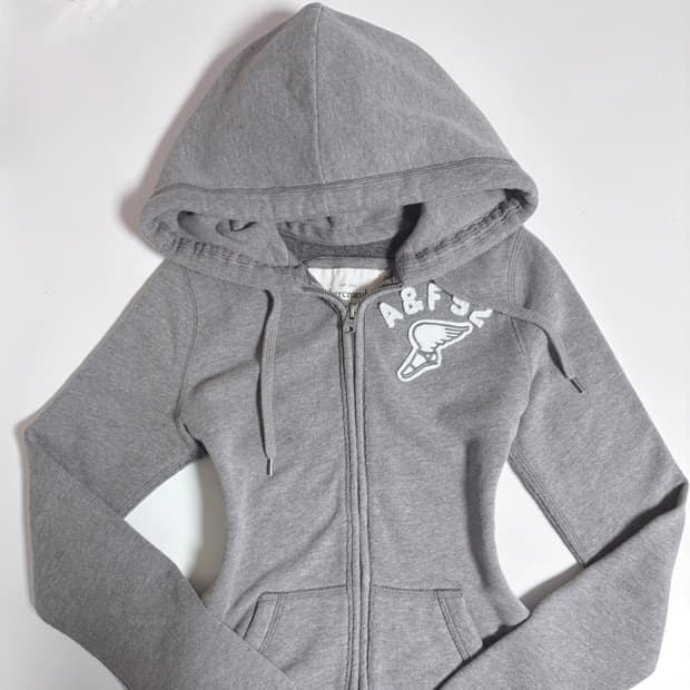 대대장 아베크롬비 딱붙핏 날개 후드집업 S