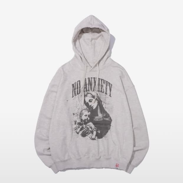 엑스트라오디너리 그래픽 후디 오트밀 [XL]