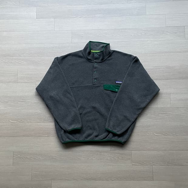 파타고니아 신칠라 그레이 그린 rare patagonia 빈티지